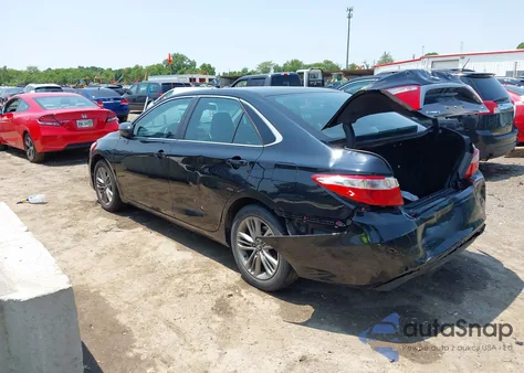 2017 Toyota Camry Se из США, поврежденный, VIN 4T1BF1FK0HU682612